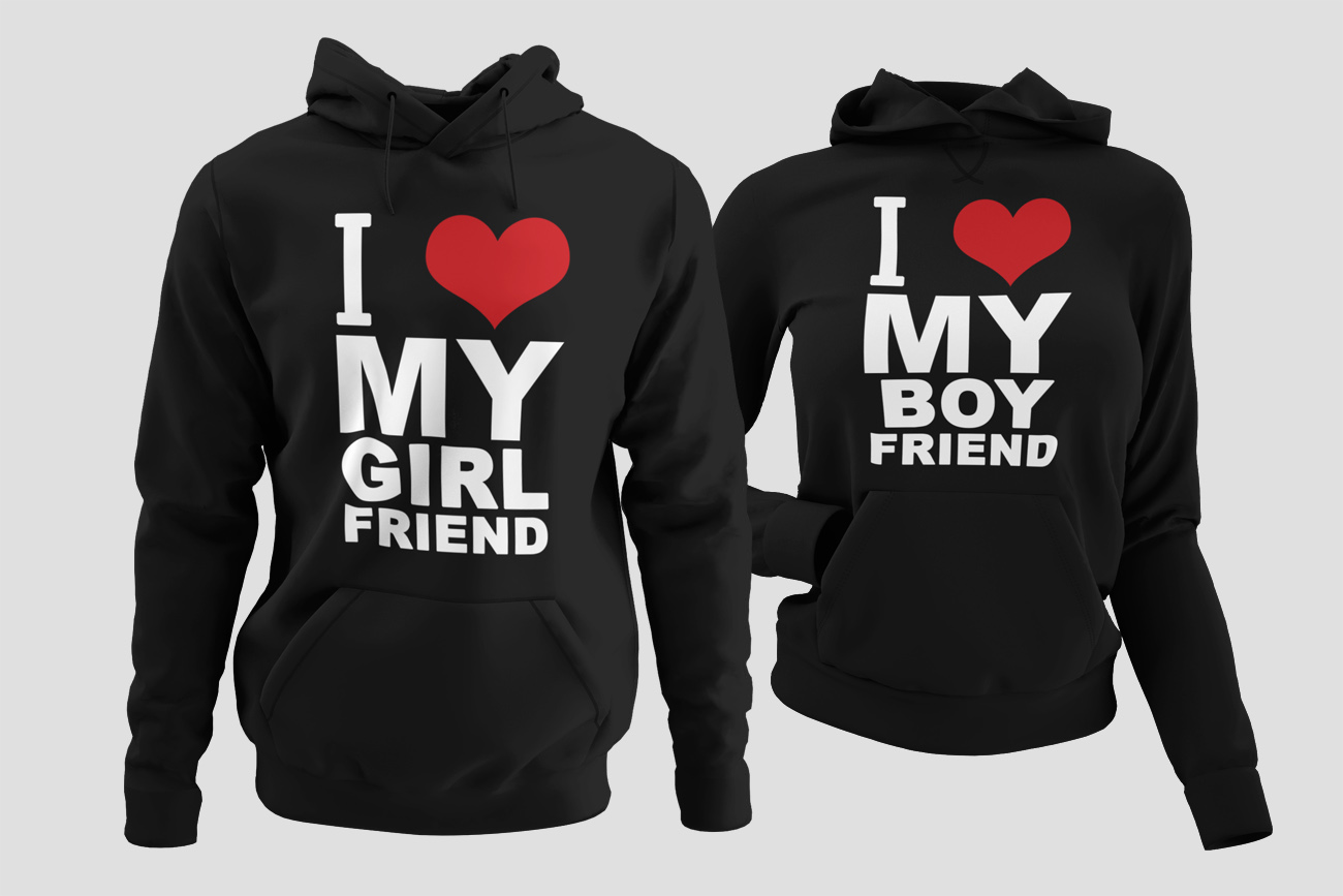 Комплект суичъри I Love