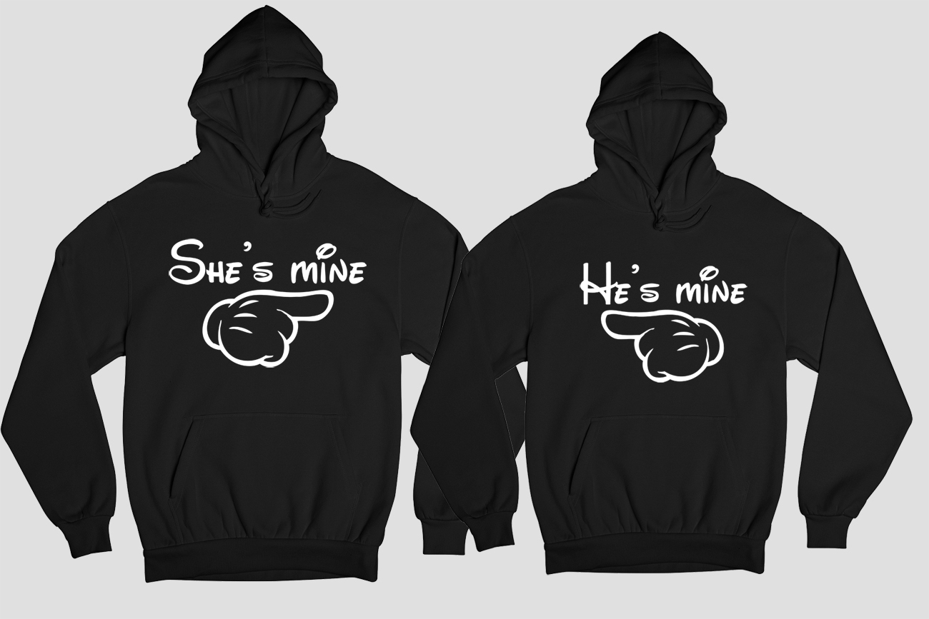 Комплект суичъри She's mine - He's mine
