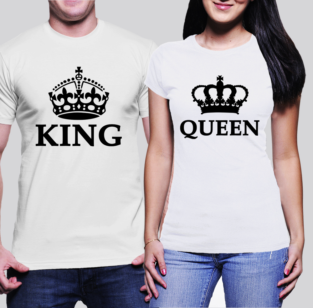 Комплект тениски - King &amp; Queen