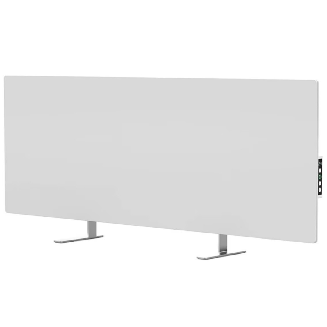 Електрически конвектор AENO AGH0003S, 700W, 30 м2, LED дисплей, Мобилно приложение, Ултратънък, Wi-Fi, Бял