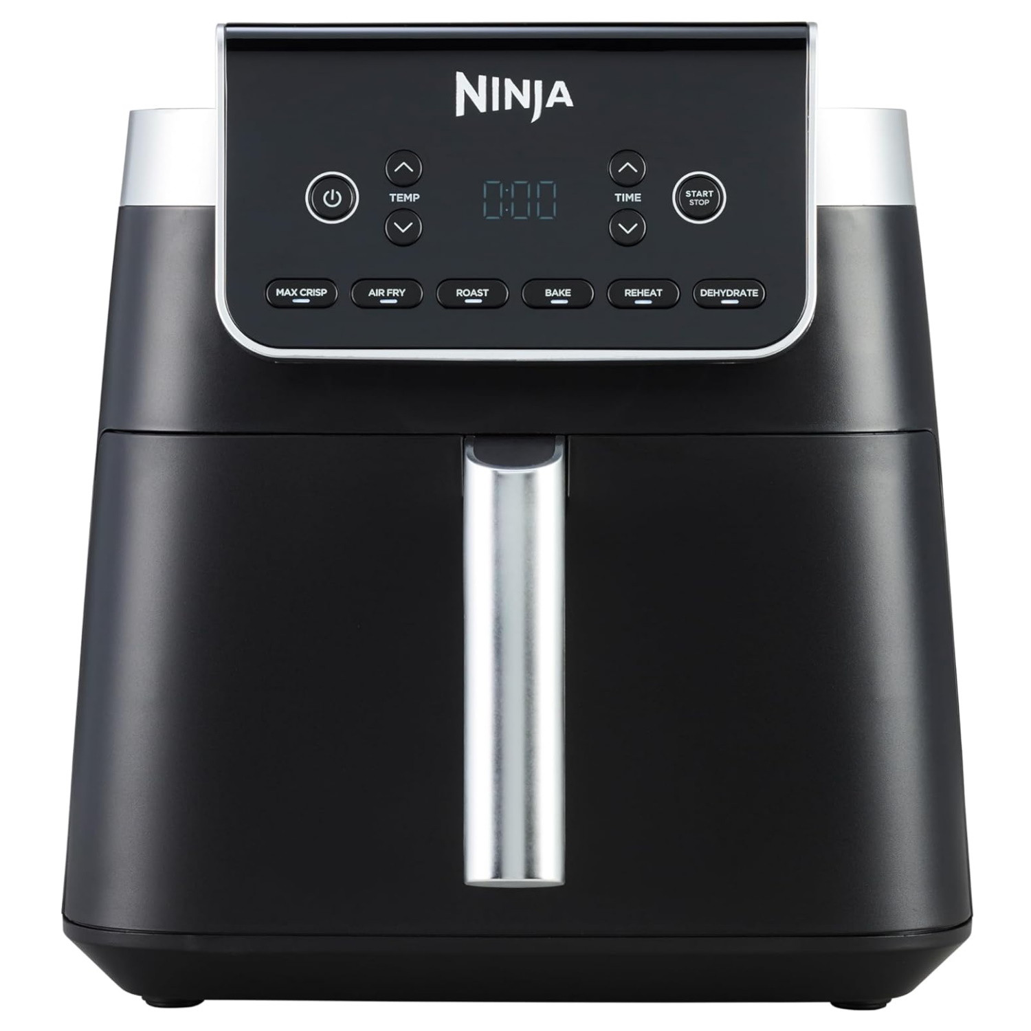 Фритюрник с горещ въздух Ninja Max Pro AF180EU, 2000W, 6.2 л, 1.2 кг, 40-240C, 6…