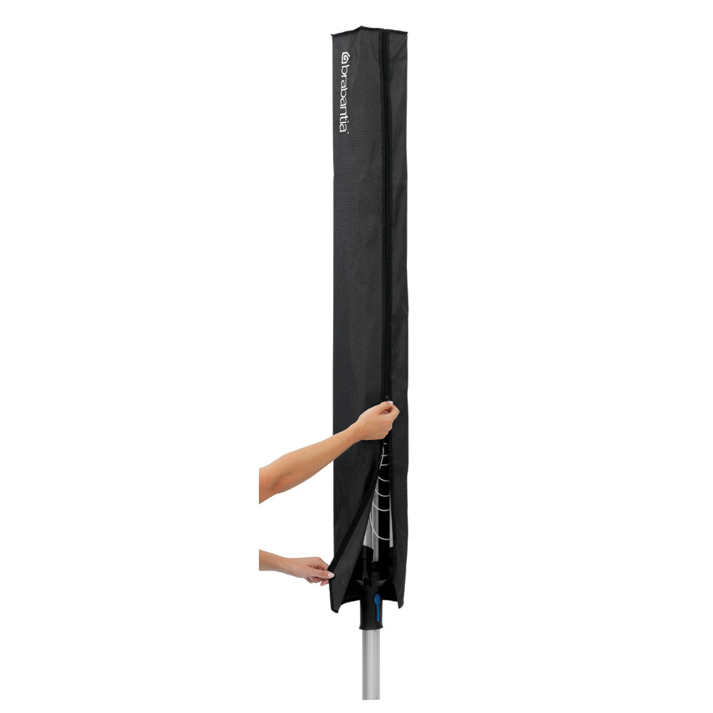 Калъф за външен простор Brabantia 90300216, 16 м, Съвместим с Lift-O-Matic, Essential и Topspinner, Лесен за поставяне и сваляне, Черен