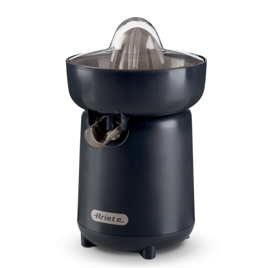 Цитрус преса Ariete BREAKFAST 0417/00, 40W, Защитно покритие, 2 подвижни конуса, Отваряне и затваряне на чучура, Тъмносив