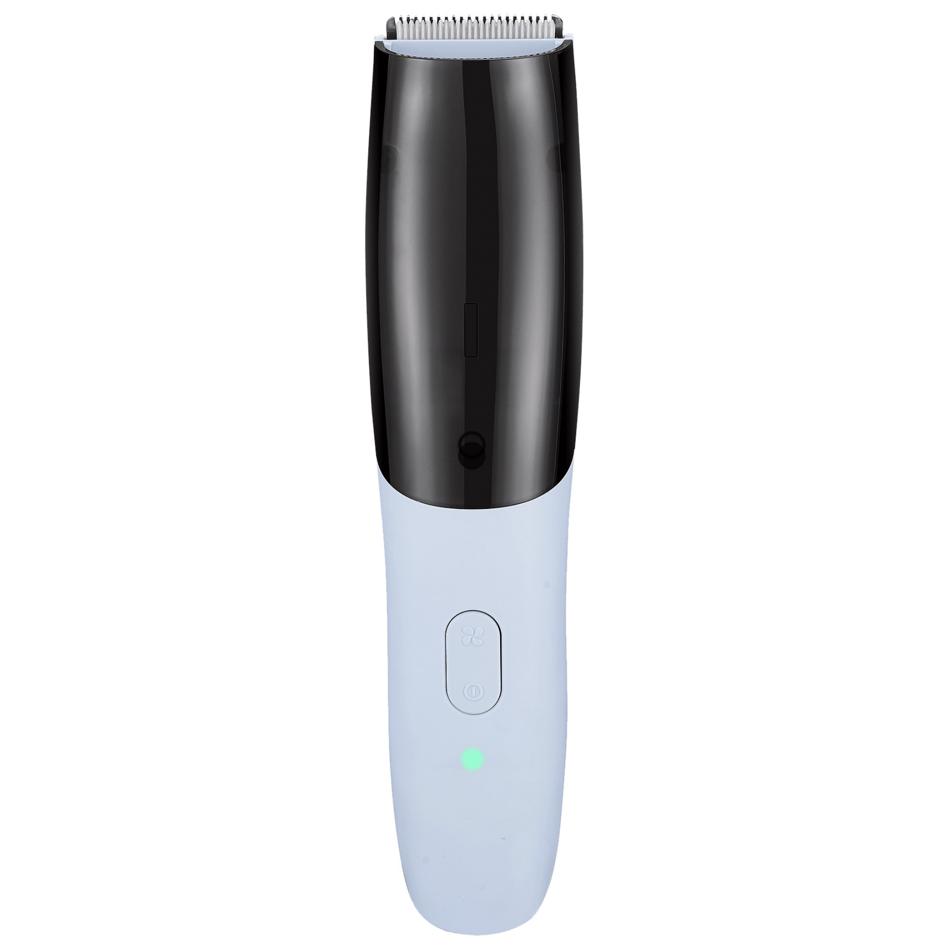 Вакуумен тример за брада ELITE VHT-1355, Li-ion 1200mAh, IPX5, USB-C, Автономия до 100 мин, Бял/черен