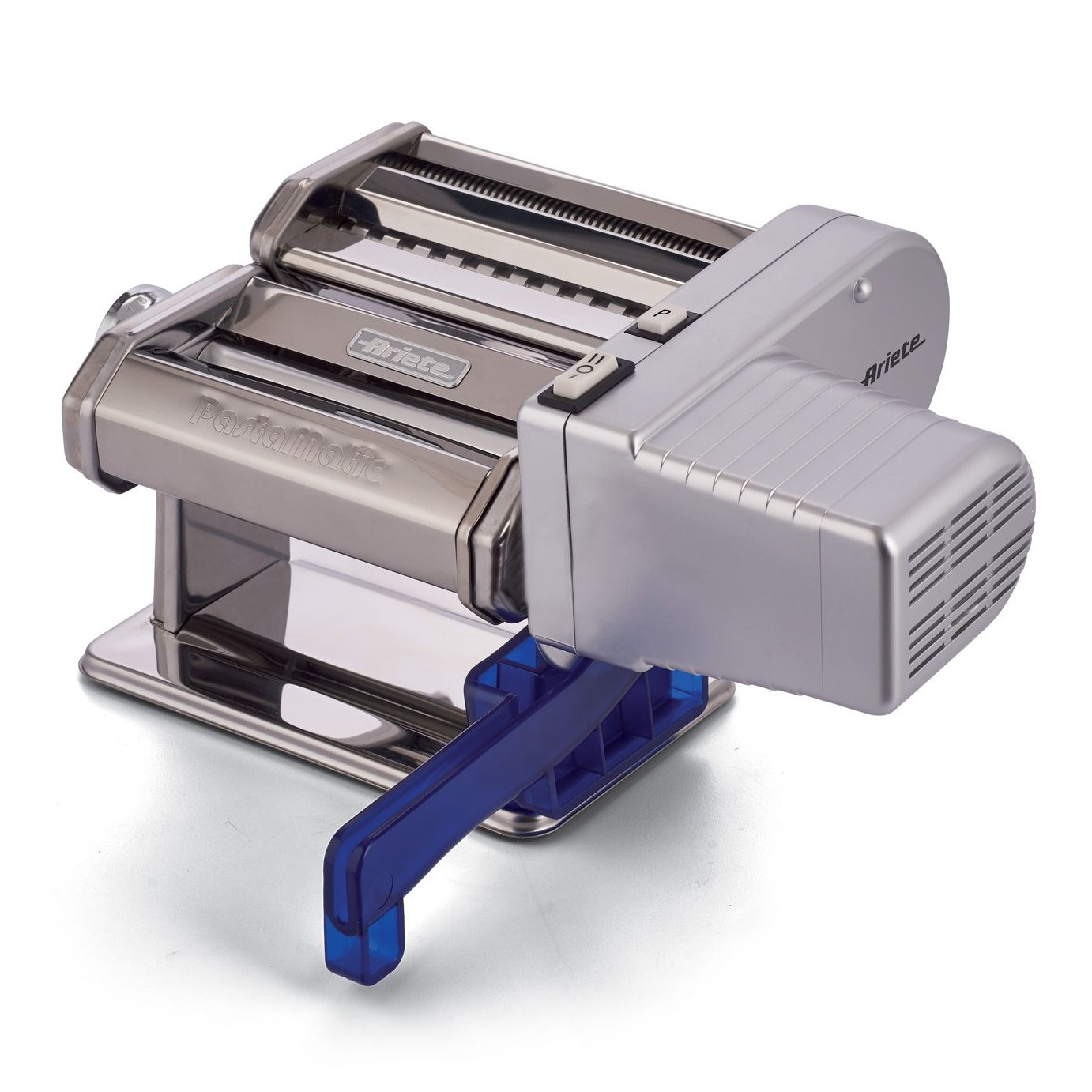 Електрическа машина за паста Ariete PASTAMATIC 1593/00, 90W, 2 скорости+импулс, 9 нива на дебелина, 5 форми, Инокс