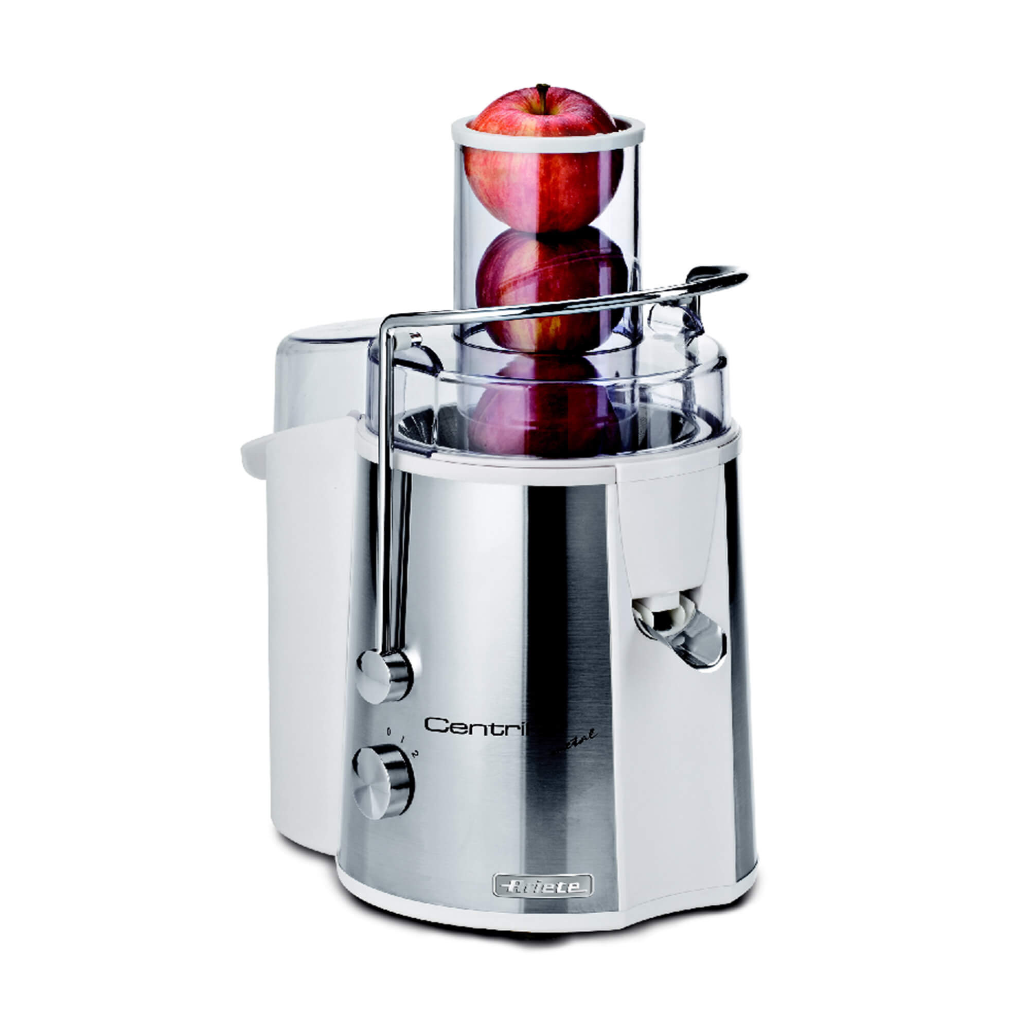 Сокоизтисквачка Ariete CENTRIKA METAL 0173/30, 700W, 750 мл, 2 скорости, Предпазно заключване, Инокс