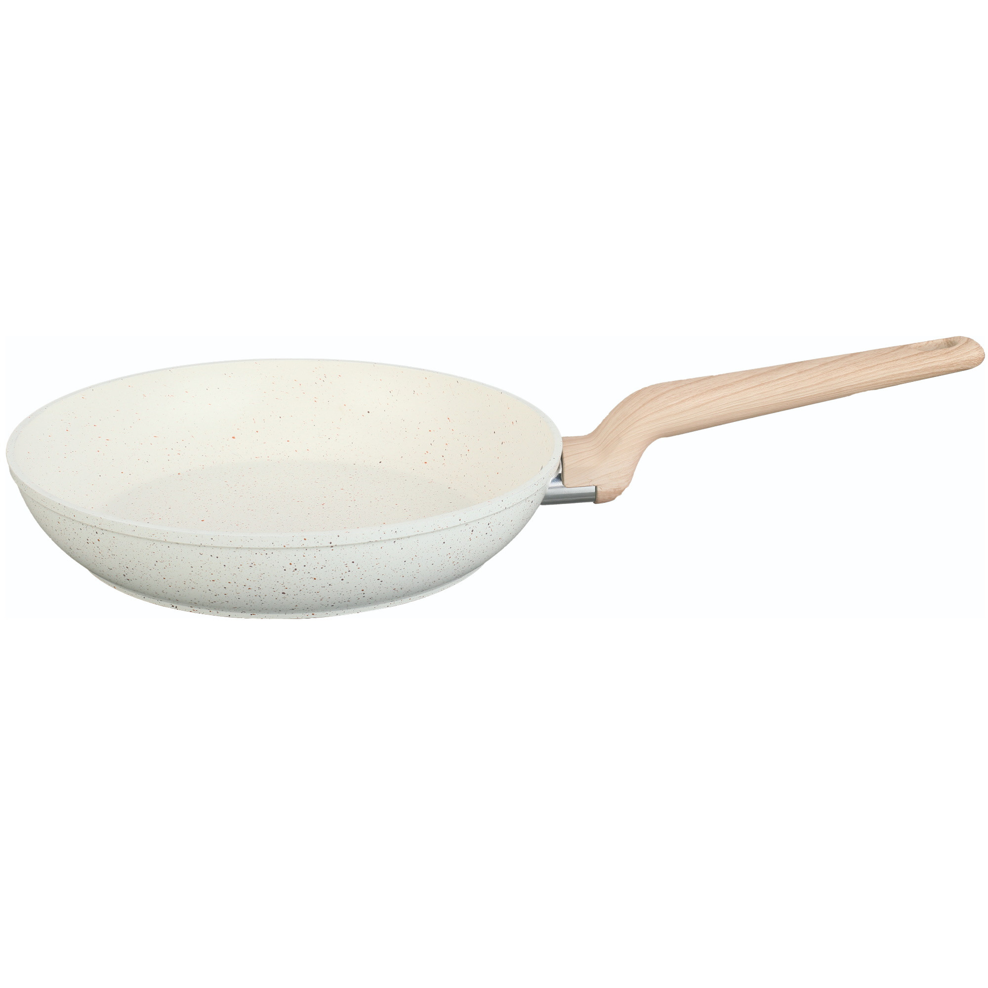 Тиган Voltz Nice OV54419E28, 28x5.5 см, Мраморно покритие, Индукция, Кремав меланж