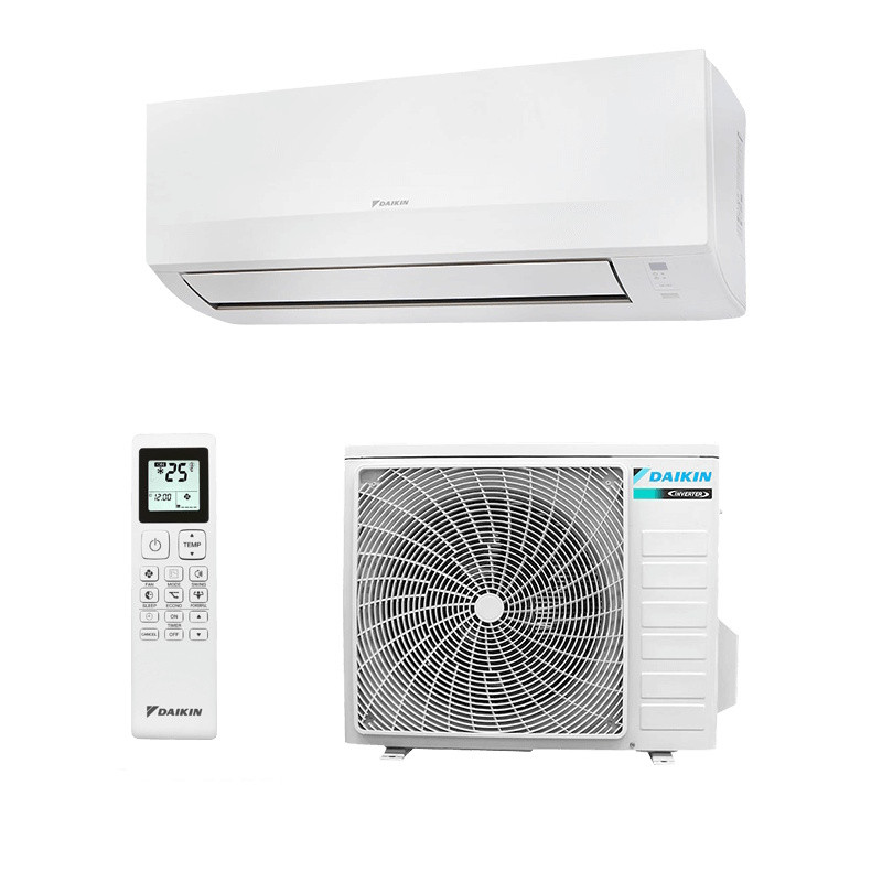Инверторен климатик Daikin Sensira FTXC35E + RXC35E, 12000 BTU, 25 м2, A++, Wi-Fi, R-32, Бял