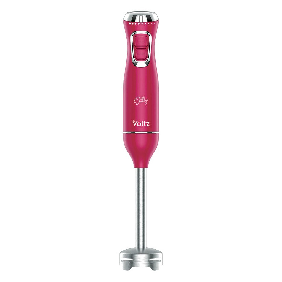 Пасатор Oliver Voltz Daisy OV51112W, 800W, Неръждаема стомана, 2 скорости, Турбо, Червен