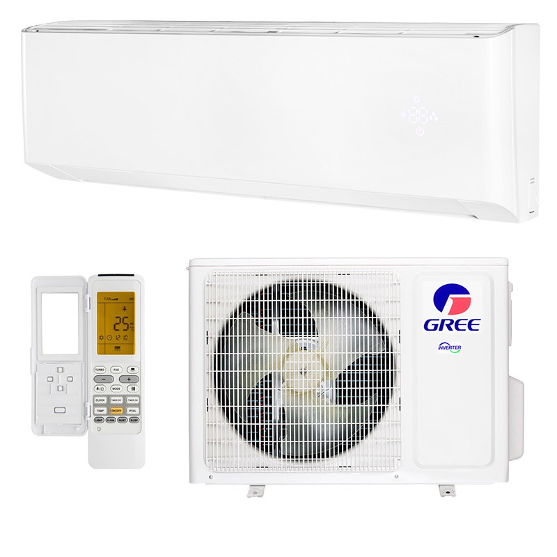 Инверторен климатик Gree Amber GWH18YE/S6DBA1, 18000 BTU, 34 м2, A++/A+, Wi-Fi, R-32, Бял