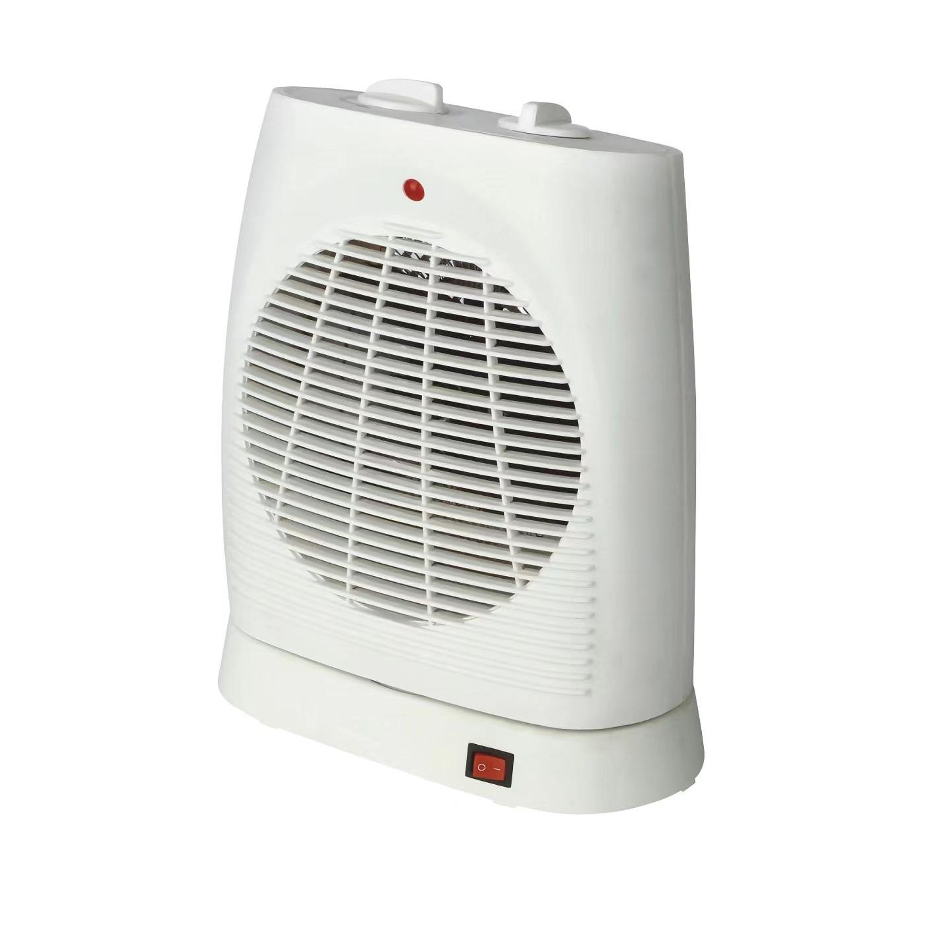 Вентилаторна печка ELITE EFH-1386, 2000W, До 20 м2, 3 степени, Термостат, Защита при преобръщане, Бял