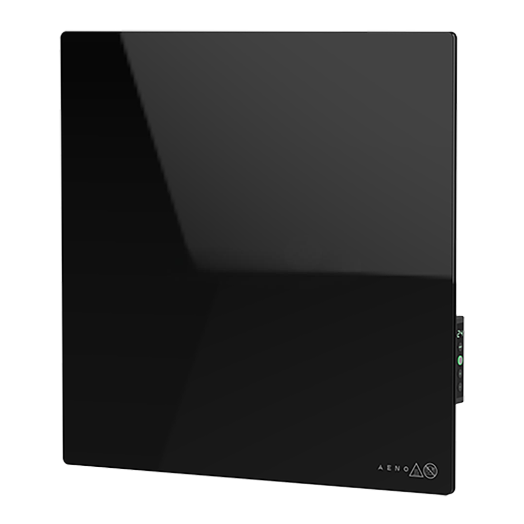 Електрически инфрачервен конвектор AENO AGH0012S, 500W, 12 м2, LED, Мобилно управление, Wi-Fi, Сензори за наклон и падане, IP24, Черен