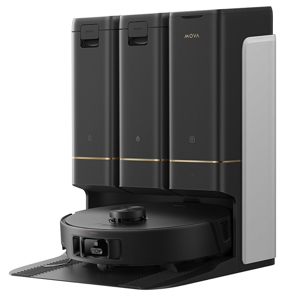 Прахосмукачка робот Dreame RLZ92CE Mova Z50 Ultra, Li-Ion 6400 mAh, WiFi, Тройна AI…