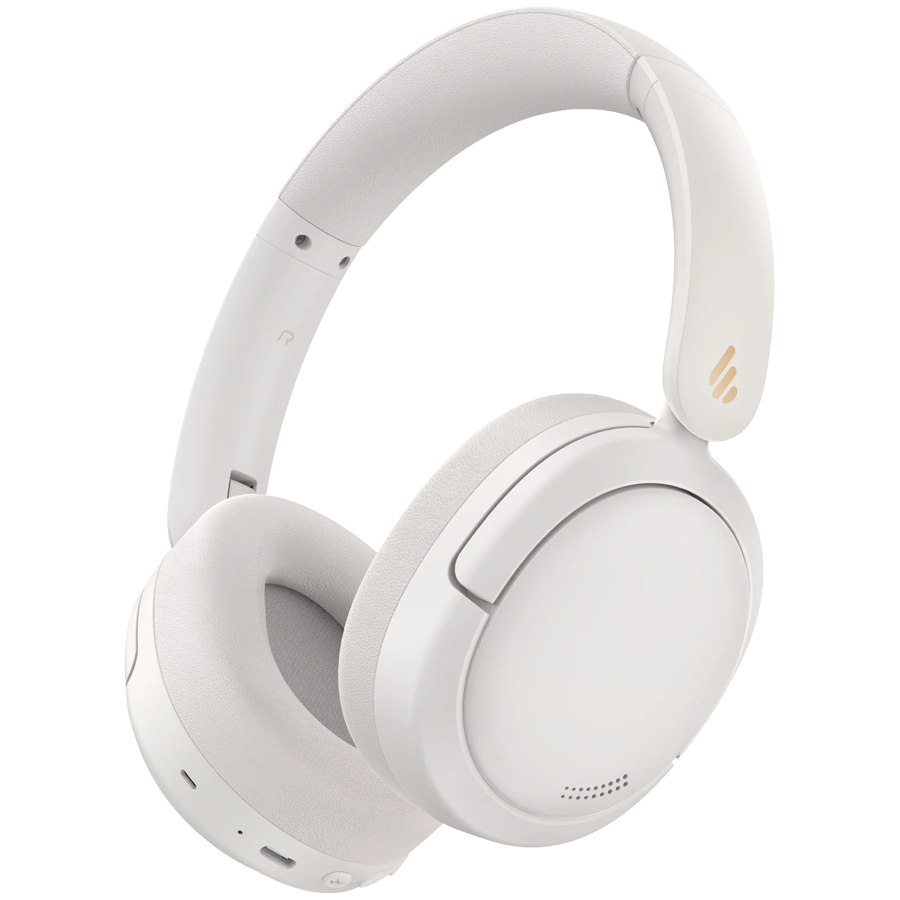 Безжични слушалки Edifier W800BT Pro IV, 40 мм, 45 часа, A.I, Динамични говорители с титаниево покритие, ANC, BT V5.4, Hi-Res, Multipoint, EQ режими, ConneX, Бежов