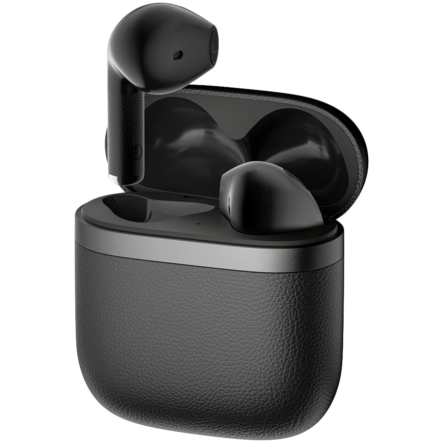 Безжични слушалки Edifier W200Ts, Шумопотискане, Bluetooth 5.4 AptX, До 4 часа, IP54, Черен