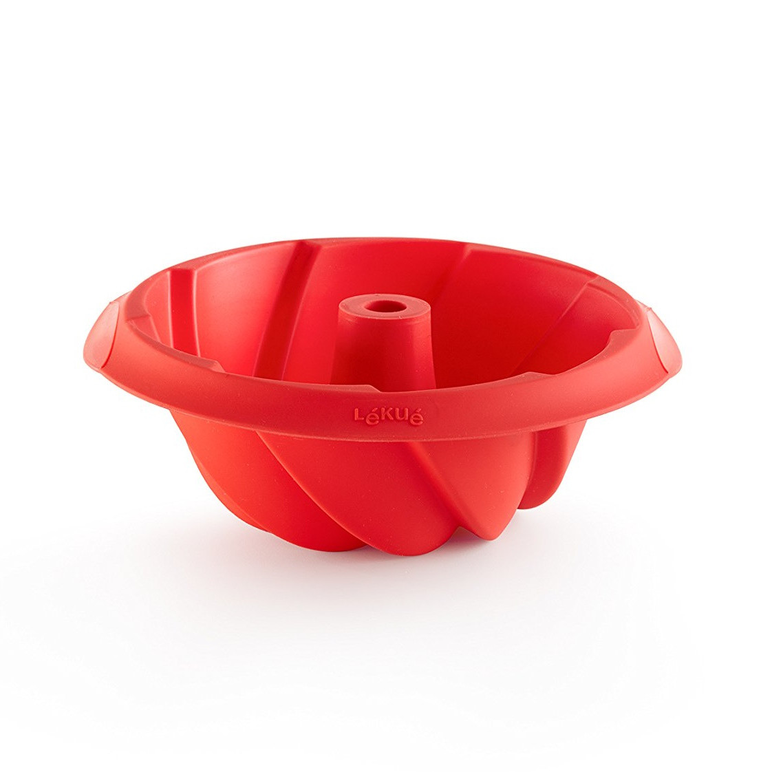 Форма за печене Lekue 1009480, Ø22x8 см, 1 л, Платинен силикон, От -60°C до +220°C, Червен