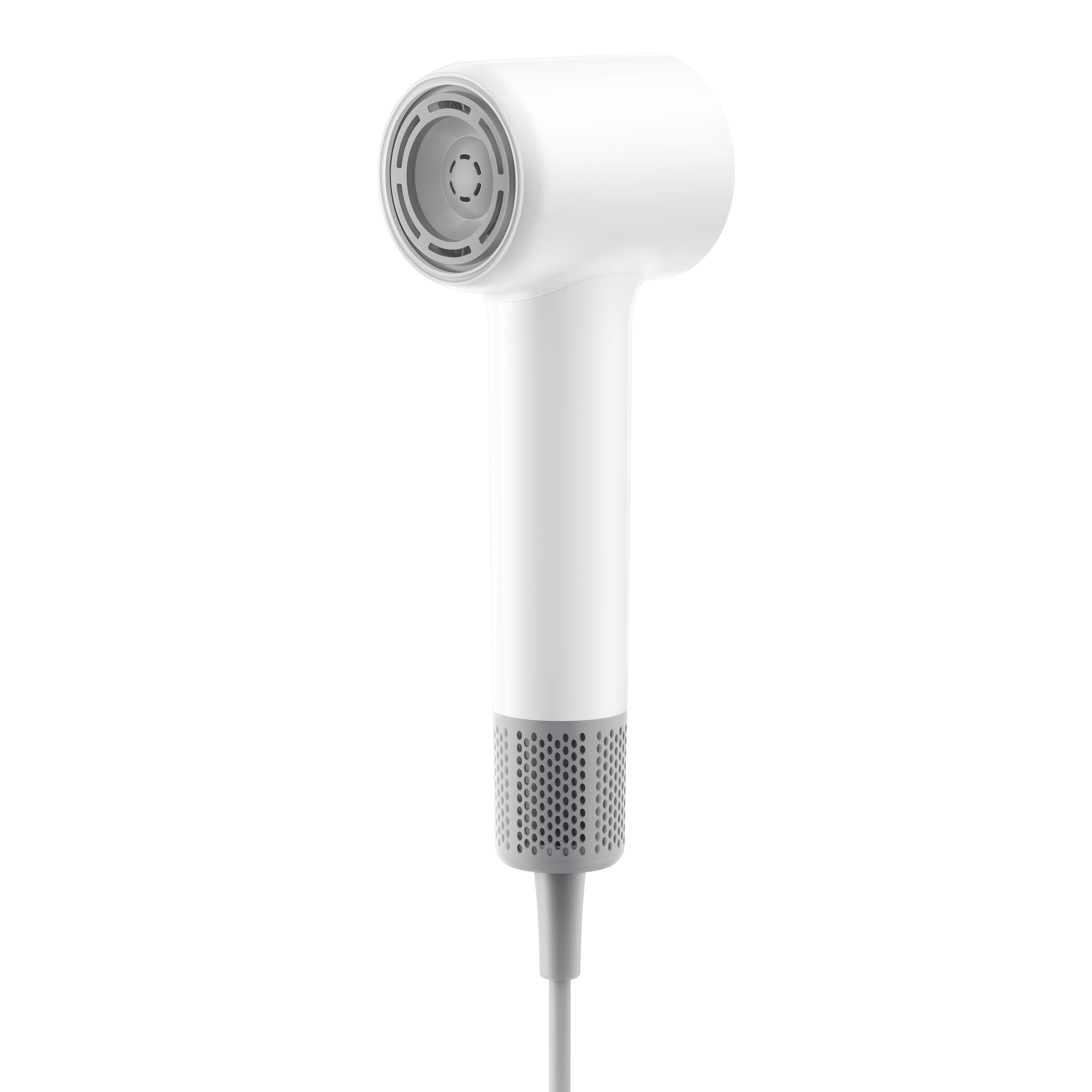 Сешоар Dreame Hair Mini AHG11A, 1300W, 100000 об/мин, 2 скорости, 5 темп. с интелигентен контрол, Детски режим, Йонизация, NTC, Бял