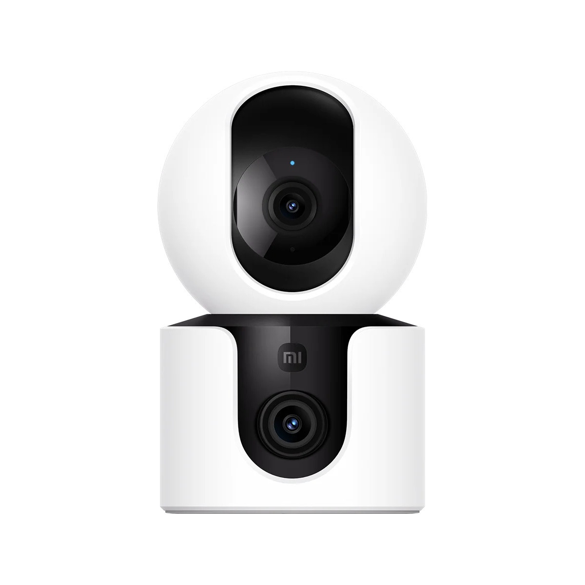 Камера за видеонаблюдение Xiaomi C300 Dual BHR9166EU, 2K / 3MP, Двойна камера, Нощно виждане, Wi-Fi 6, AI, Bluetooth 5.4, Бял