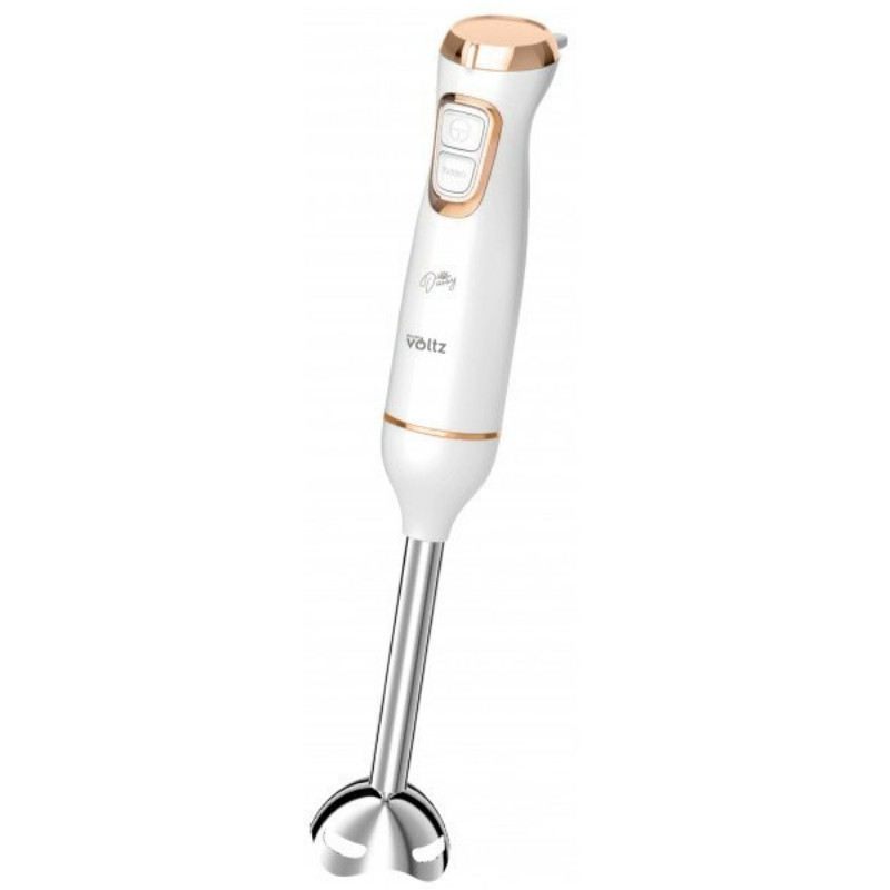 Пасатор Oliver Voltz Daisy OV51112W, 800W, 2 скорости, Стоманен накрайник, Бял