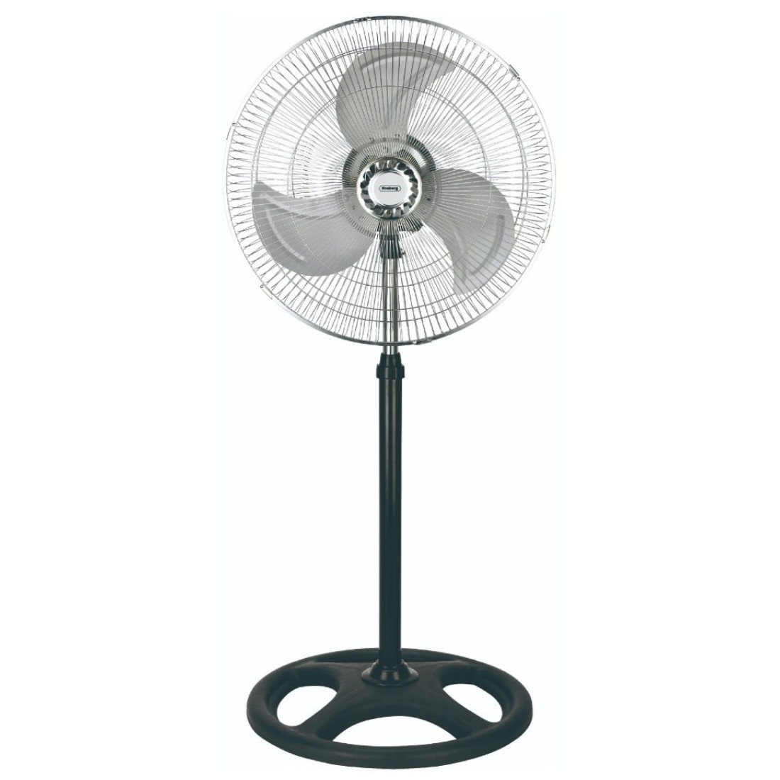 Вентилатор Rosberg R51760J18S, 70W, 18", 3 скорости, Осцилация, Регулируем, Черен/хром