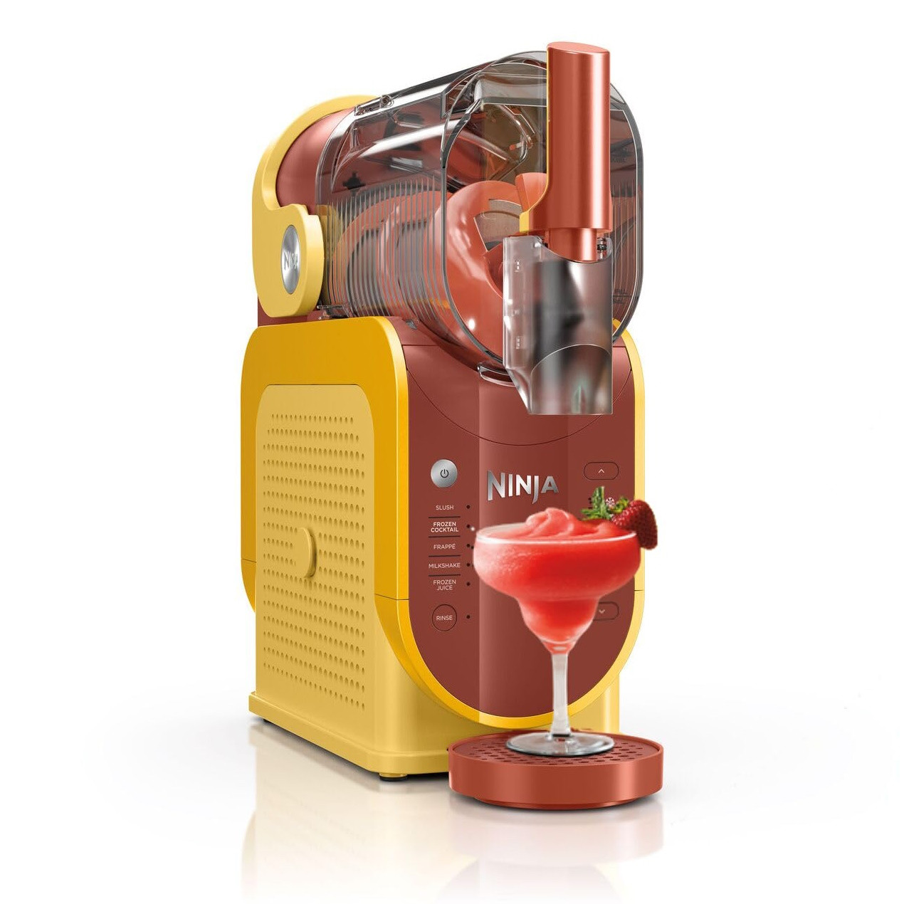Уред за ледени напитки Ninja Slushi FS301EUOR, 200W, 5 режима, Капацитет 1.9 л…