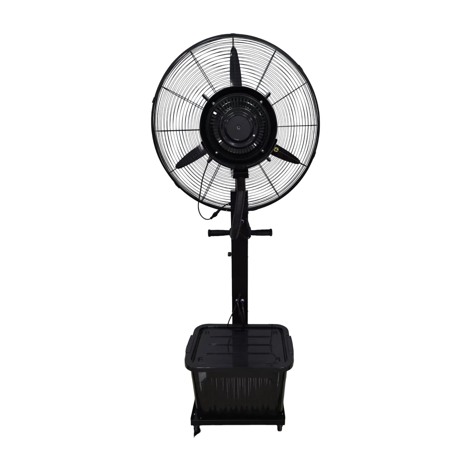 Вентилатор с водна мъгла Lamarque LFM-3343BL, 260 W, 26 инча, 41 л, До 50 м3, Алуминиев двигател, 3 скорости, Черен