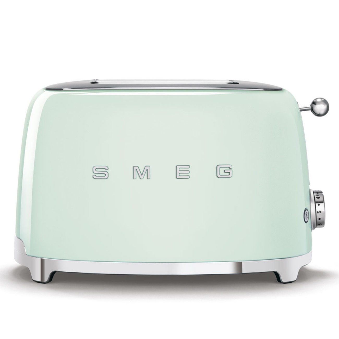 Тостер за хляб SMEG 50's Style TSF01PGEU, 950W, 2 филии, 6 нива, Тавичка за трохи…