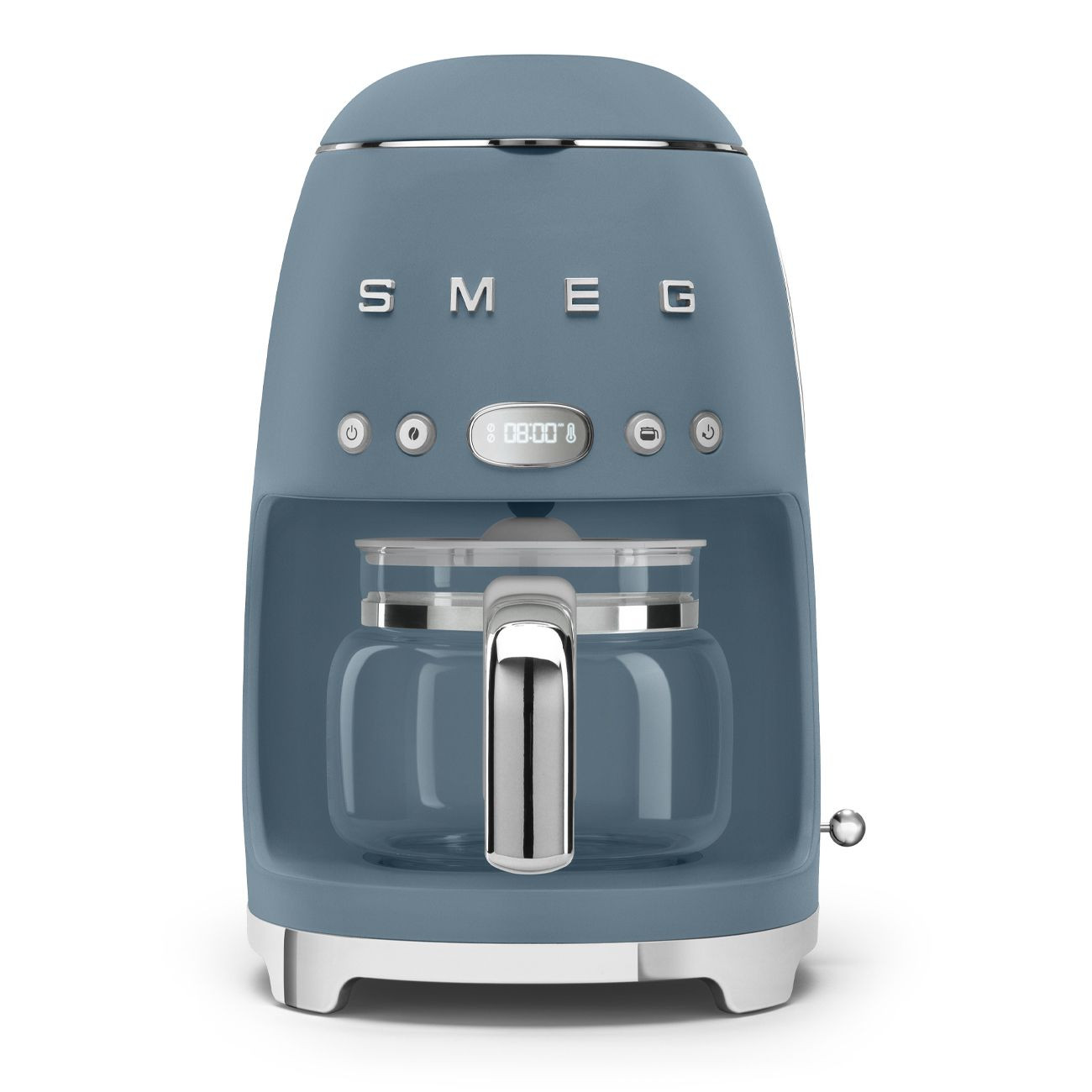 Кафемашина Smeg DCF02SBMEU, 1050 W, 1.4 л, Кана 1.25 л, До 10 чаши, Система против кипене, Буреносно синьо
