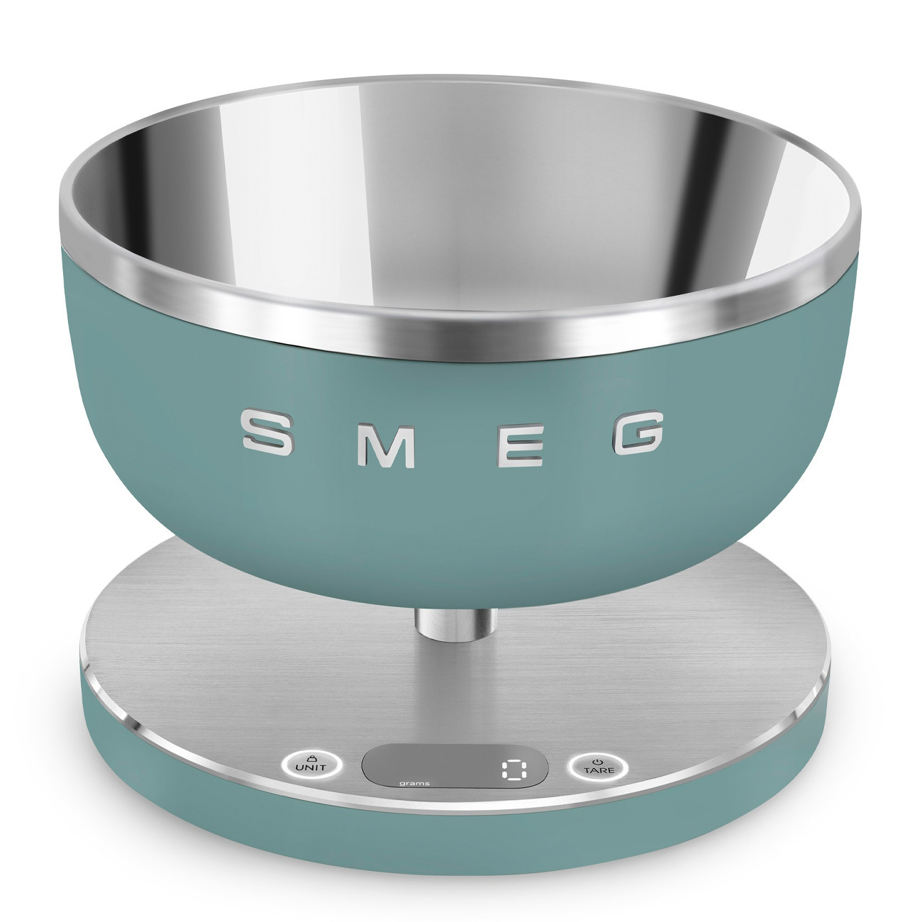 Кухненска везна Smeg Collezione KSC01EGMWW, До 5 кг/5 л, ТАРА, LED дисплей…