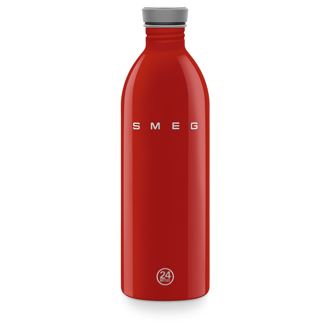 Бутилка Smeg Urban WBF02RD, 1 л, Херметично затваряне, Без ВРА, Неръждаема Стомана, Червена
