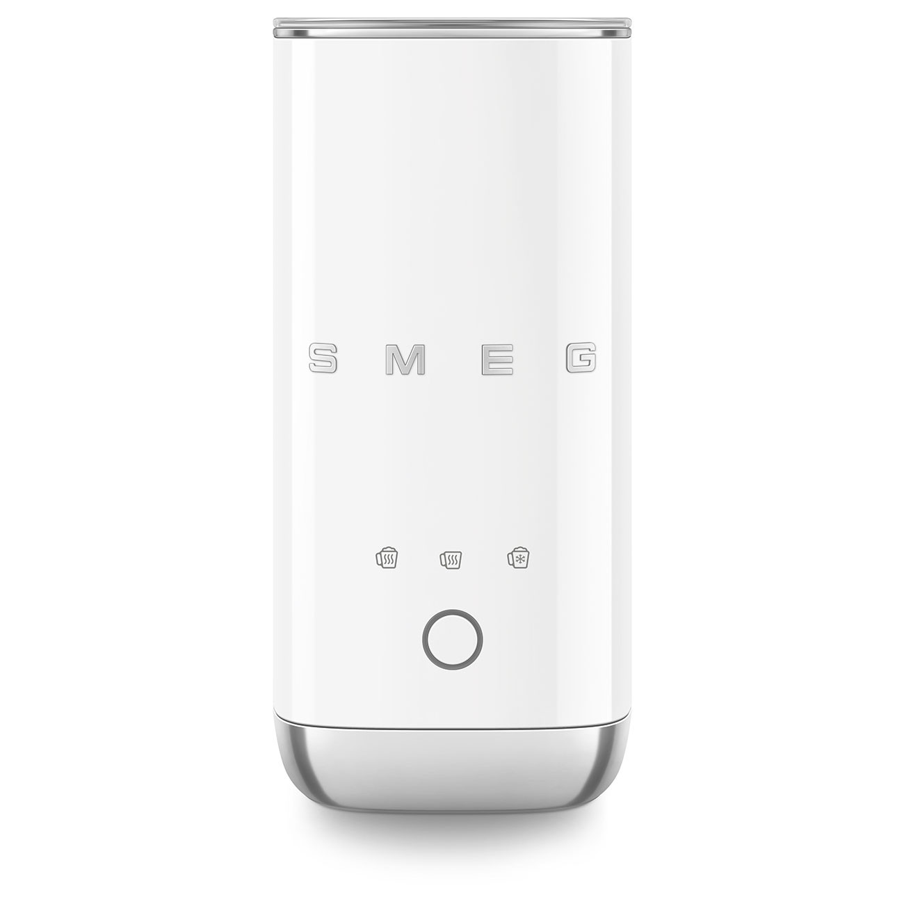 Уред за разпенване на мляко Smeg MFF02WHEU 50's Style, 500W, 60 мл, Бял