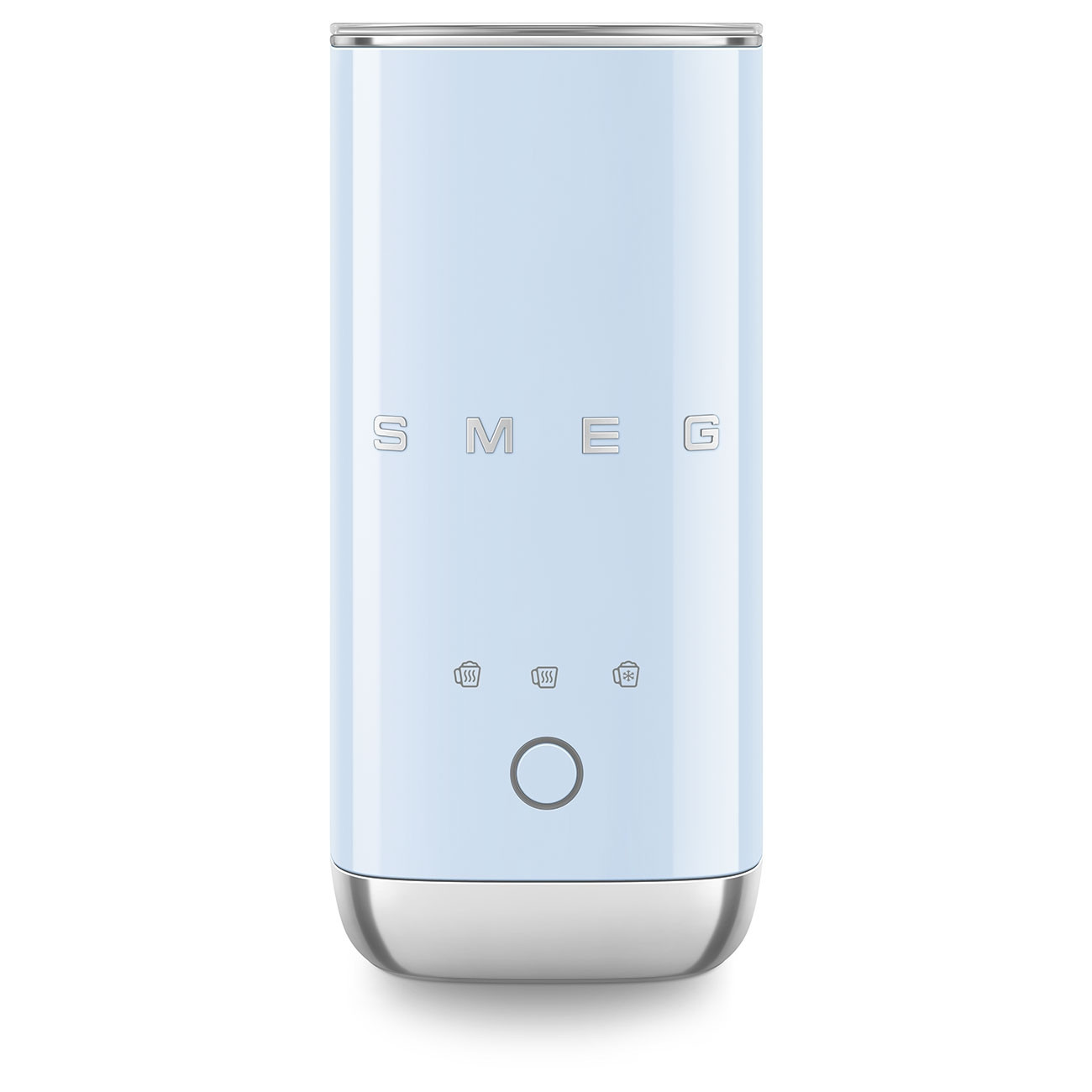 Уред за разпенване на мляко Smeg MFF02PBEU 50's Style, 500W, 60 мл, Пастелно син