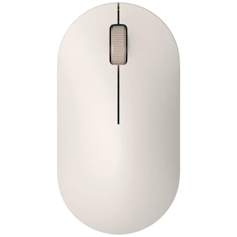 Безжична мишка Xiaomi WIRELESS MOUSE LITE 2 BHR8915GL, 1000 DPI, USB приемник, 2.4 GHz, Бял