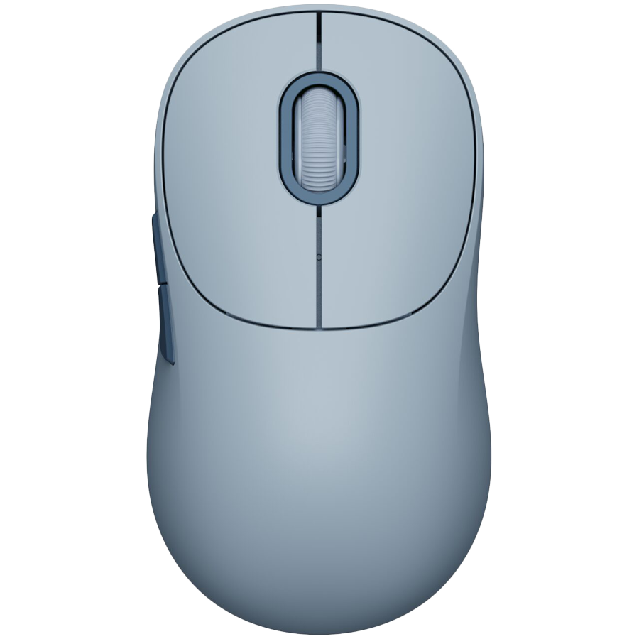Безжична мишка Xiaomi BHR8914GL, 1200 DPI, 5 бутона, Bluetooth/2.4 GHz, Безшумно кликване, Син