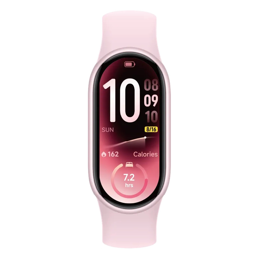 Фитнес гривна Xiaomi SMART BAND 11 M2616B1, 1.72″, 150+ спортни режима, Bluetooth, Розов