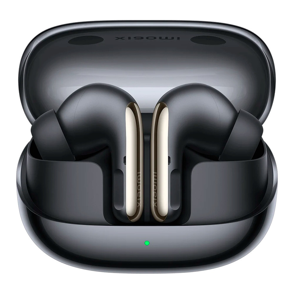 Слушалки Xiaomi Buds 5 Pro WiFi M2438E1, 10 часа, BT 5.4, ANC до 55 dB, Qualcomm XPAN, aptX Lossless, Hi-Res Audio, IP54, Черен