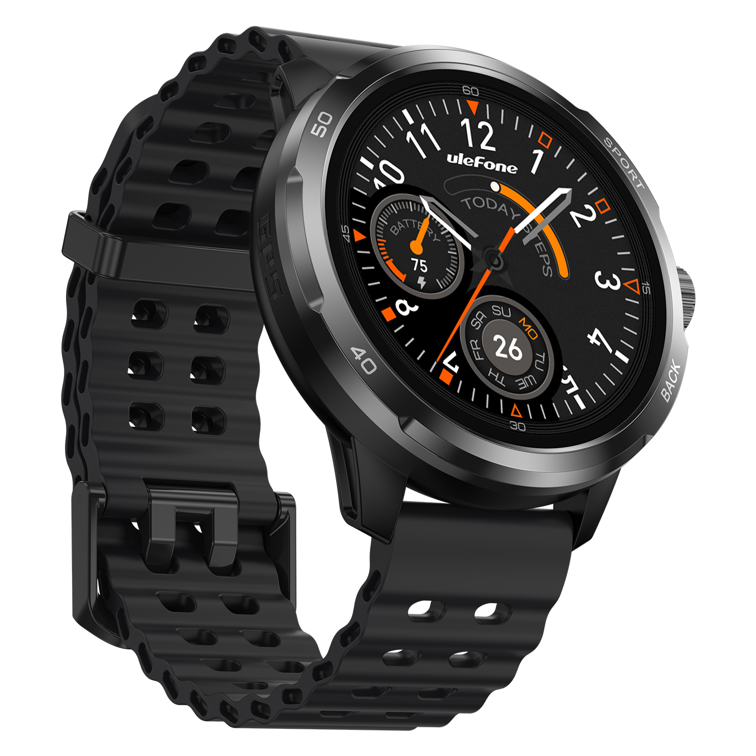 Смарт часовник Ulefone Armor Watch Pro Black