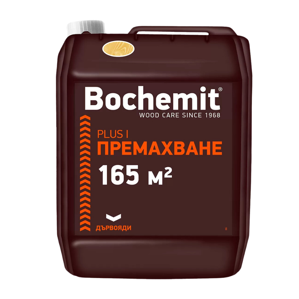 БОХЕМИТ Плюс BOCHEMIT PLUS I – КОНЦЕНТРАТ за премахване на нападнато от дървояди от дърво, течност 5 кг - за 165 кв.м.