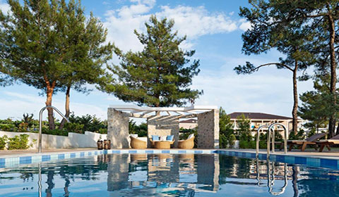 Ранни записвания: 4 нощувки със закуски и вечери в хотел Alexandra Beach Resort 4*, о.Тасос, Гърция през Май и Юни! Дете до 11.99г. - безплатно!