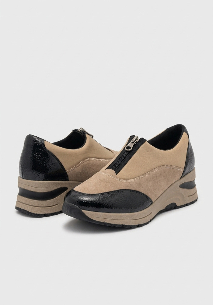 Дамски обувки на платформа Comer Italy 187 Beige