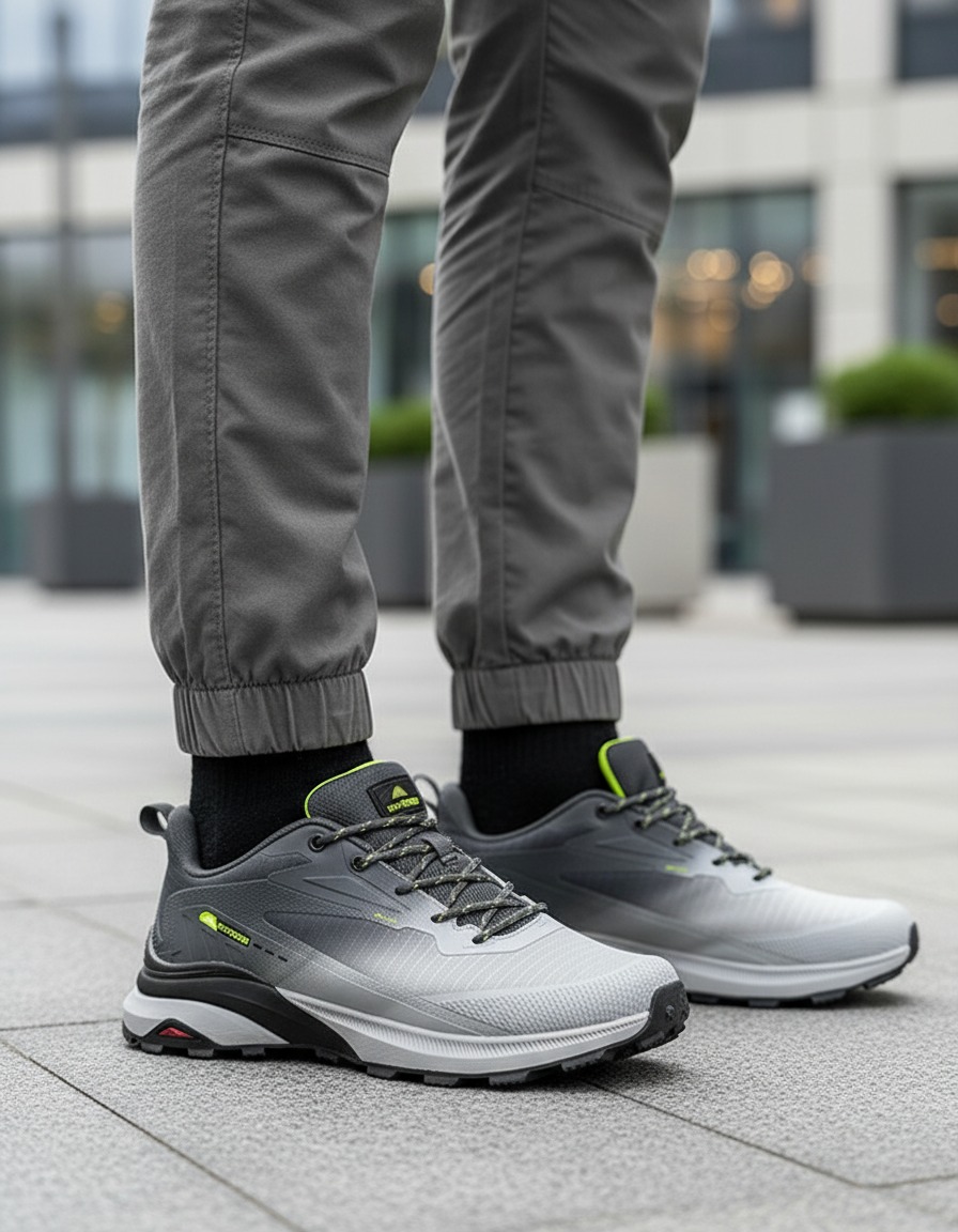 Водоустойчиви мъжки маратонки EMaks MaxFoam™ Originals Grey