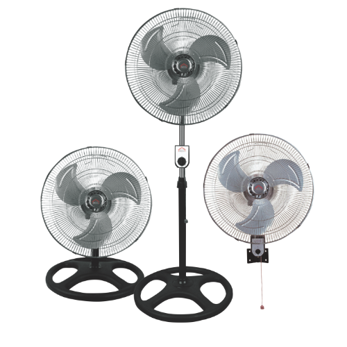 Вентилатор 18“ DCG VE-1695, 3 в 1, 65W, 45см, 3 скорости, Регулируема височина
