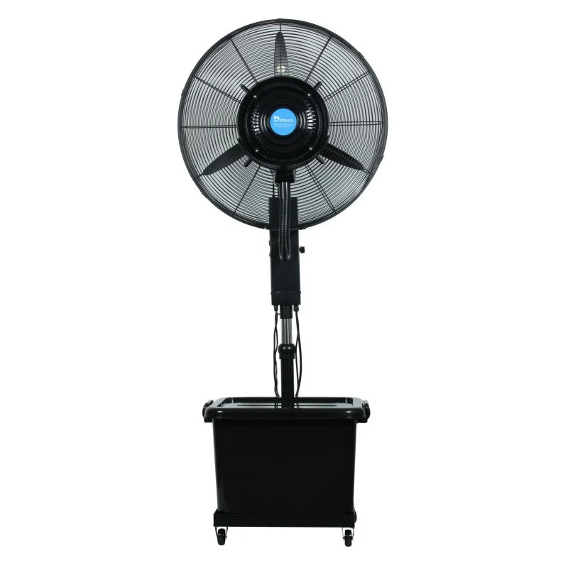 Вентилатор с водна мъгла Elite EFM-1342BL, 41L, Въздушен поток 143 m3/min, 3 скорости, Черен