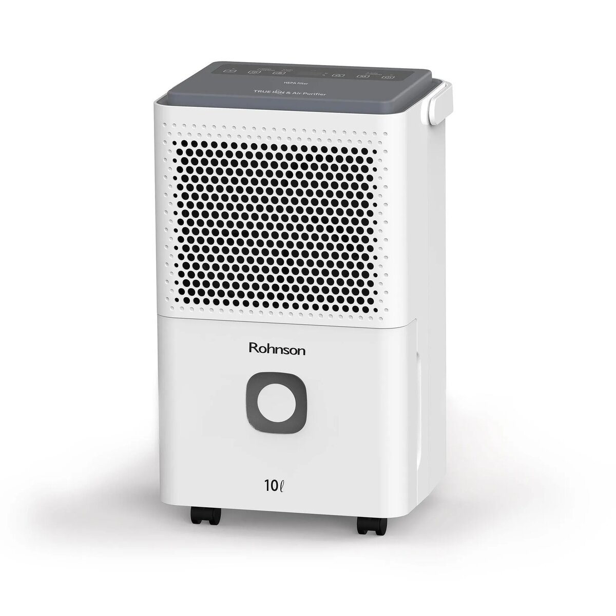 Влагоабсорбатор Rohnson R-91310, 10L/24H, До 45 m², 2 скорости, Таймер, Бял