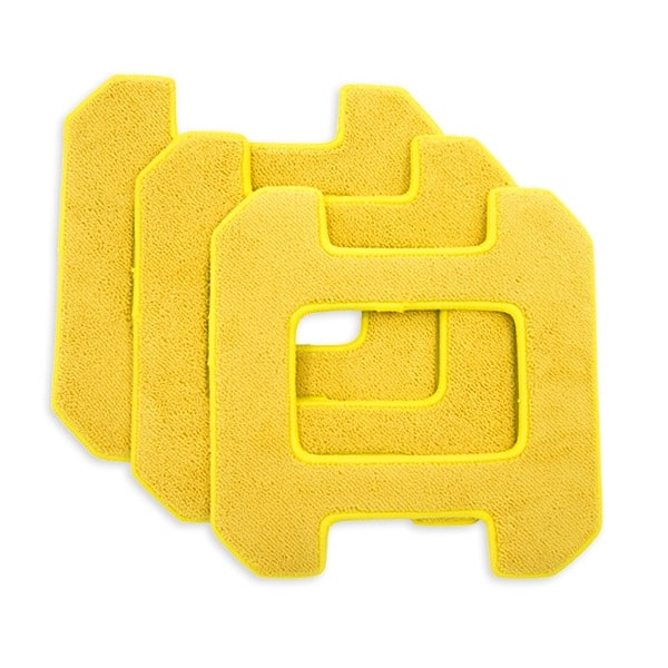 Микрофибърни кърпи за hobot 268/288/298 жълти- 3 бр.