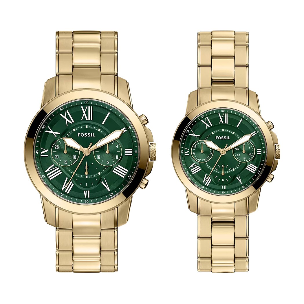 Комплект часовници за двойки Fossil Grant FS6201SET
