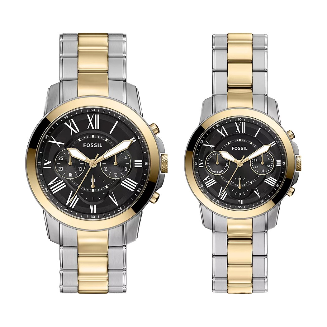 Комплект часовници за двойки Fossil Grant FS6202SET