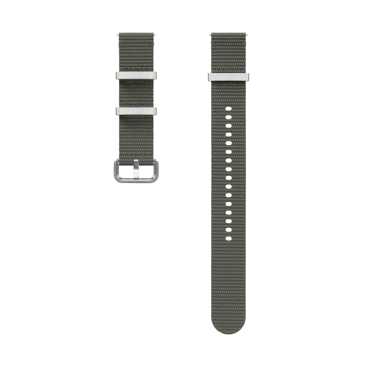 Текстилна каишка Samsung Galaxy Watch, S/M, зелена, ET-SOL30SKEGEU