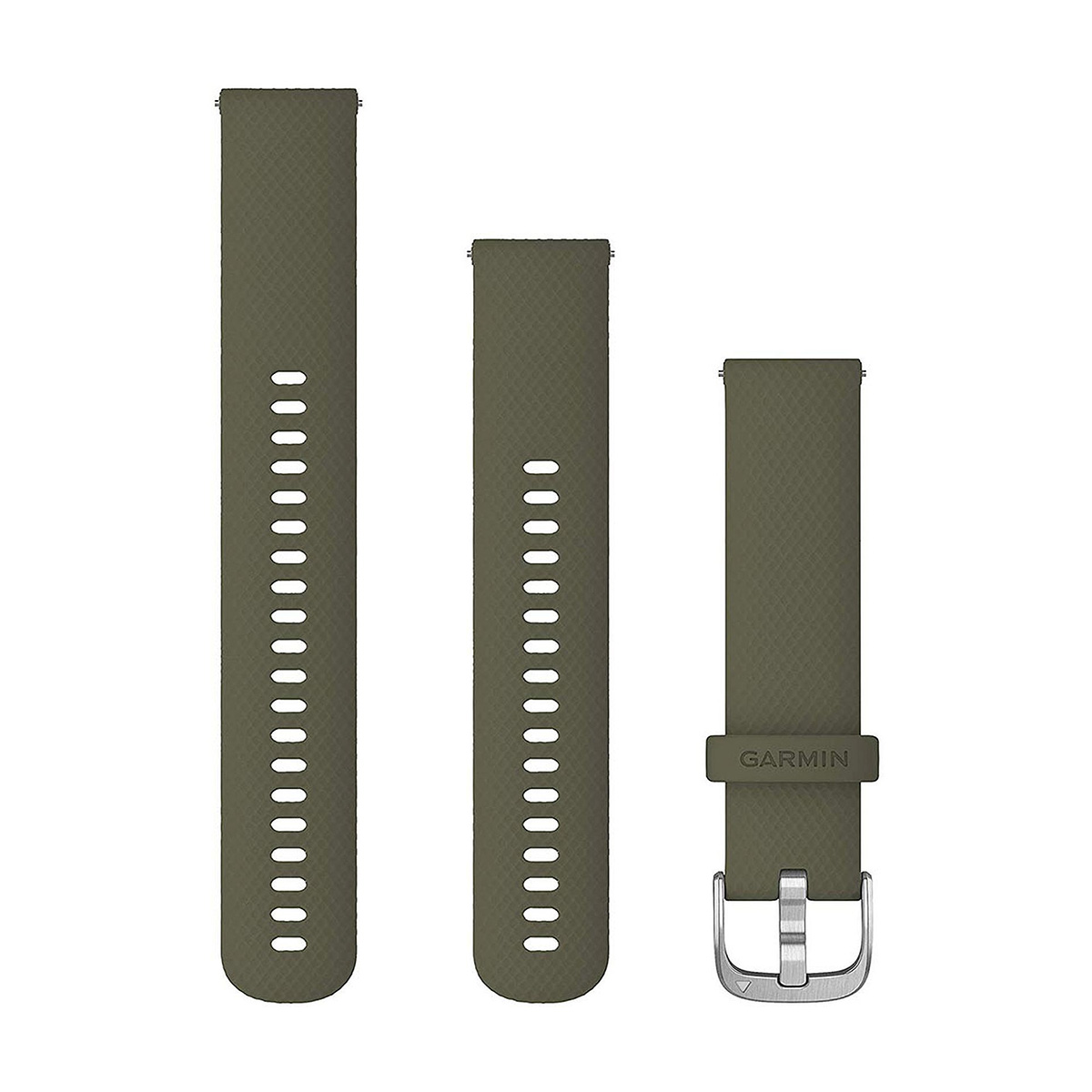 Силиконова каишка Garmin Quick Release, 20 мм, зелена, 010-12924-11
