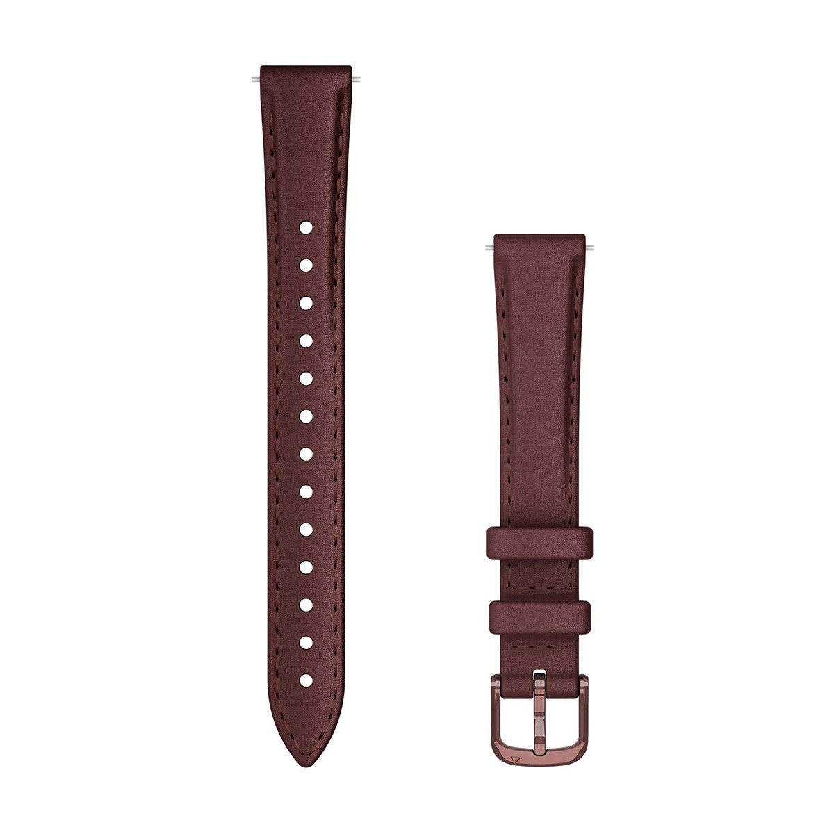 Кожена каишка Garmin Lily, 14 мм, кафява, 010-13302-21